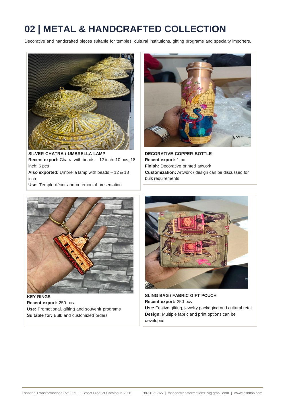 Export Product Catalogue, page 5 of 8