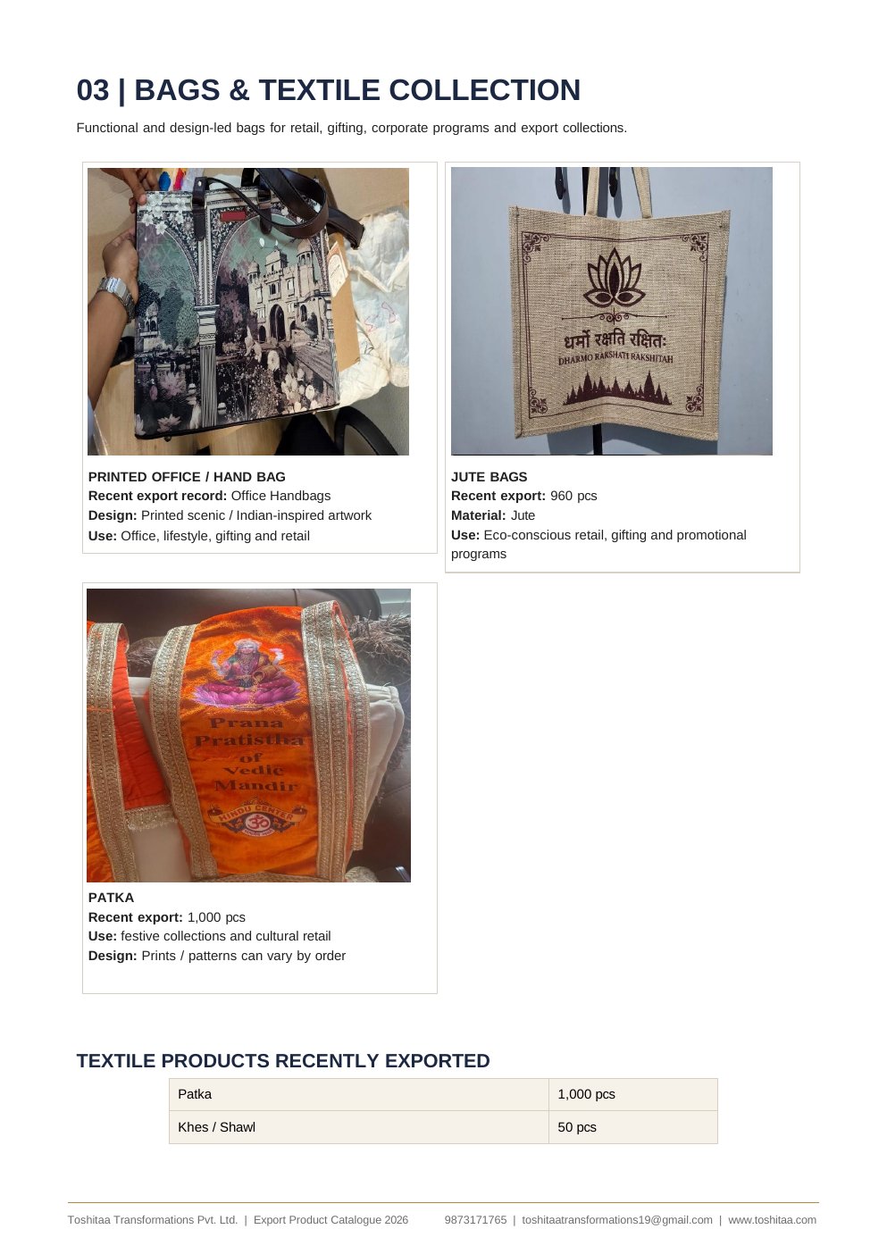 Export Product Catalogue, page 6 of 8